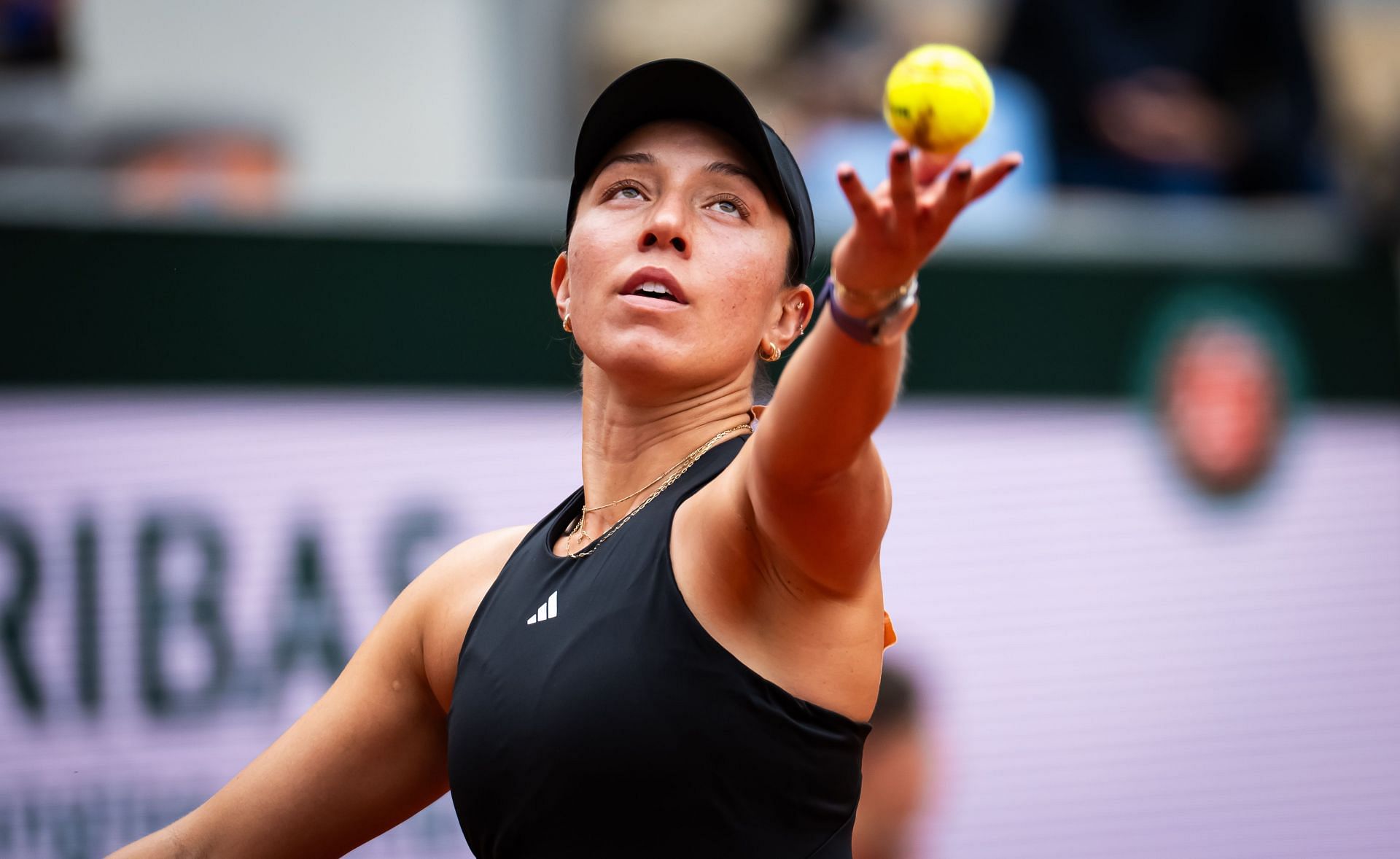 Jessica Pegula at the 2025 French Open. Image: Getty